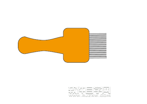 怎么ai設計一把刷子