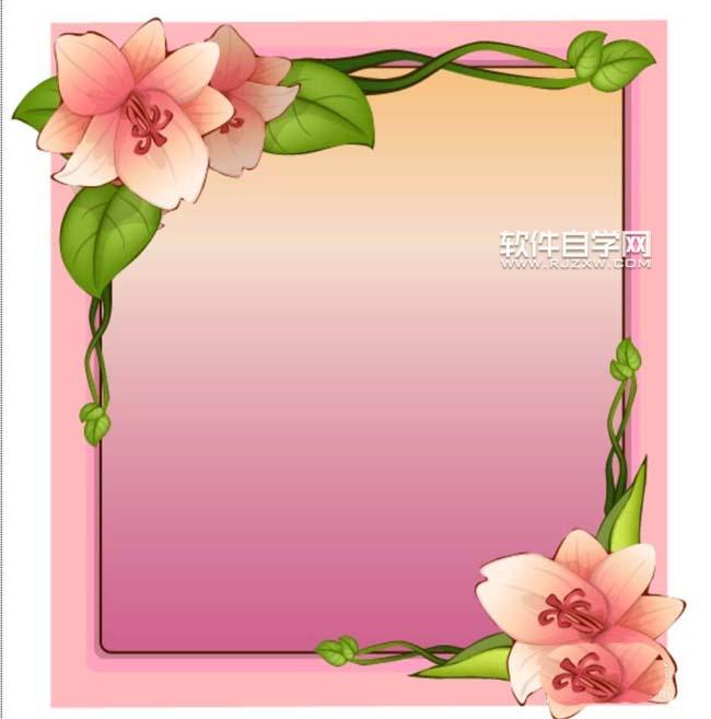 ai怎么設(shè)計(jì)花框素材