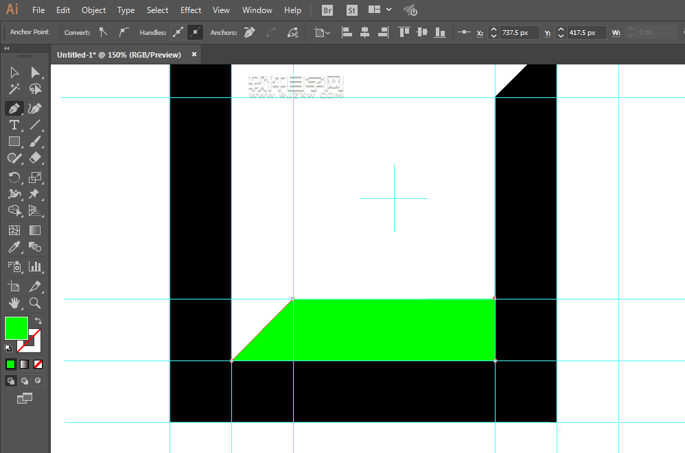 ai怎么畫循環(huán)正方形