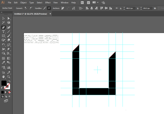 ai怎么畫循環(huán)正方形