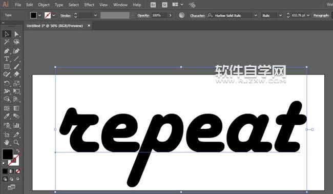 ai怎么給字體多層描邊