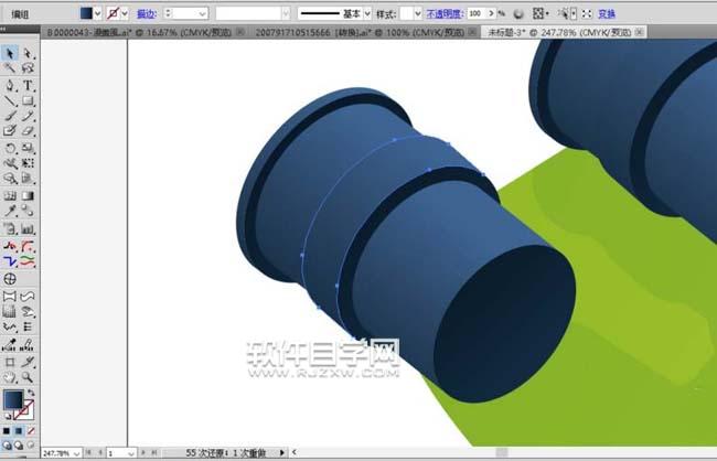 怎么用ai畫望遠鏡