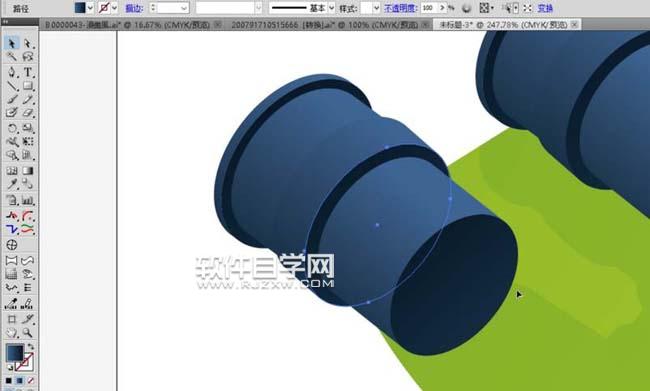 怎么用ai畫望遠鏡