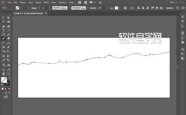 AI怎么設(shè)計(jì)夕陽(yáng)西下的插畫(huà)