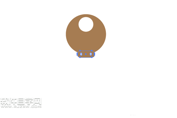 AI怎么畫一把鎖匙