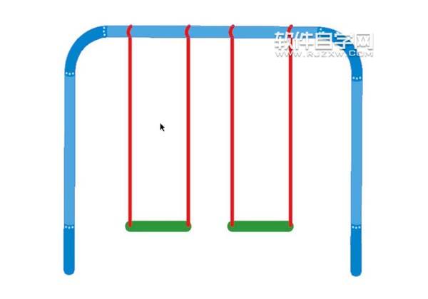 ai怎么畫秋千圖標