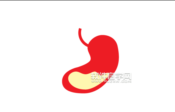 ai怎么畫(huà)胃圖標(biāo)