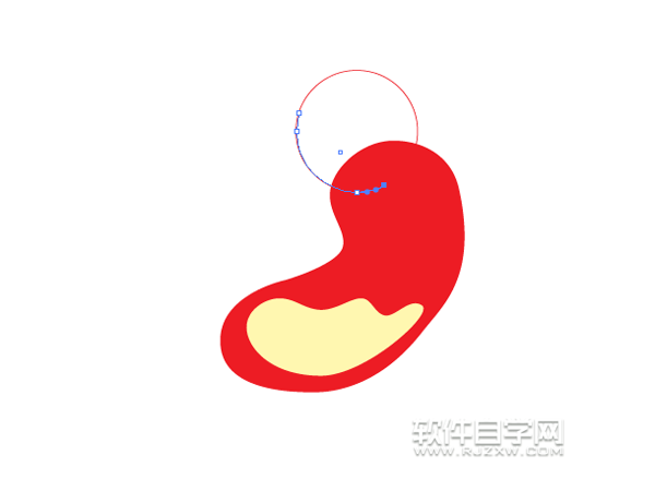 ai怎么畫(huà)胃圖標(biāo)