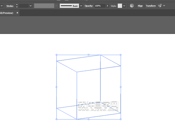 正方形立體感怎么畫