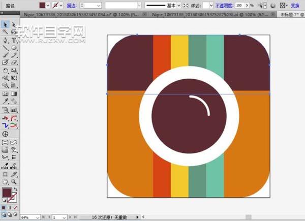 ai繪制ui相機圖標