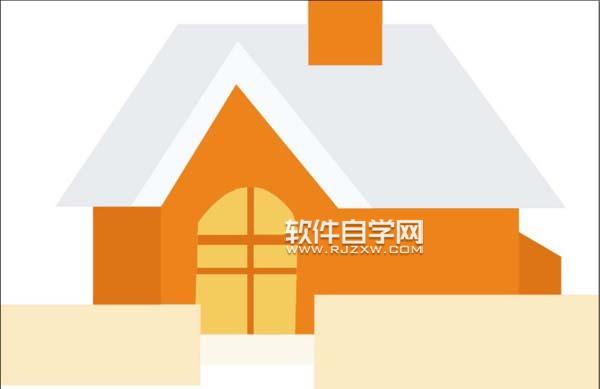 ai怎么設計小房子簡筆畫