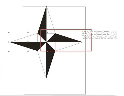 cdr做方向標的方法