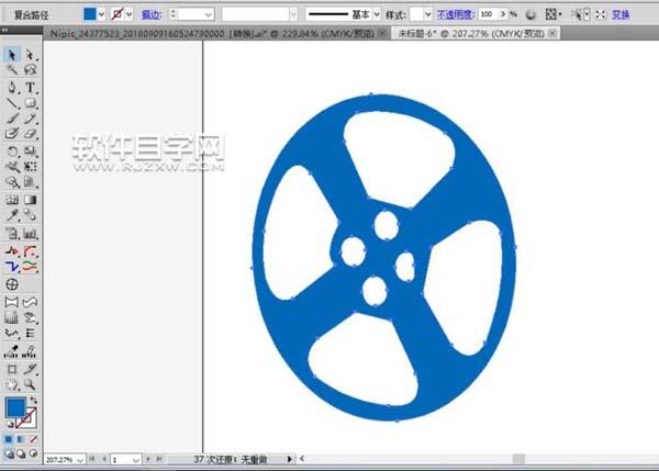 老式放映機怎么用AI設計