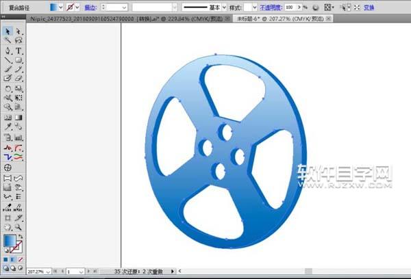 老式放映機怎么用AI設計