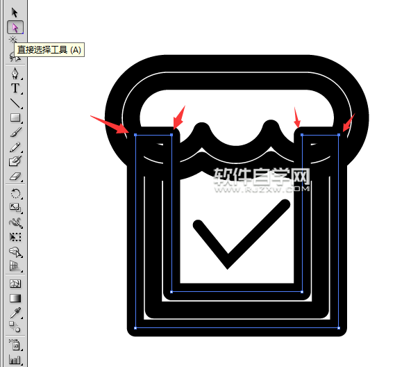 ai怎么設置形狀出血