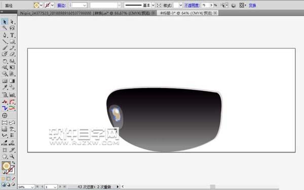 ai怎么設計太陽鏡