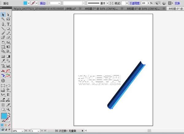 ai怎么畫彩色筆圖片