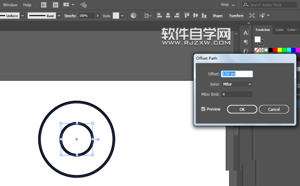 ai怎么畫甜甜圈圖案
