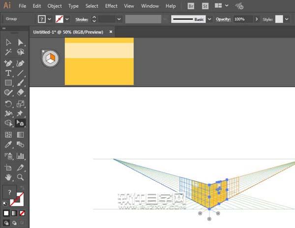 ai怎么畫快遞包裹