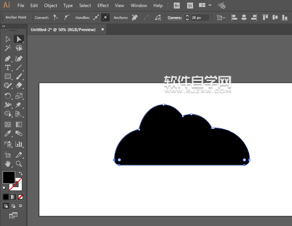 ai怎么設計云上傳下載標志