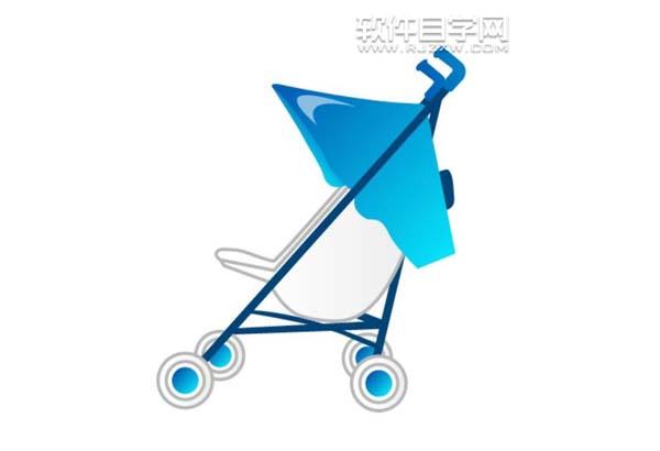 ai怎么畫嬰兒車