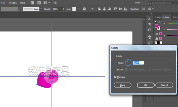 ai怎么畫牡丹花素材