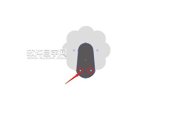 ai怎么畫小羊肖恩簡筆畫