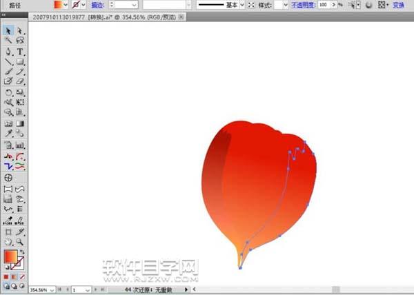 ai怎么畫新鮮燈籠果