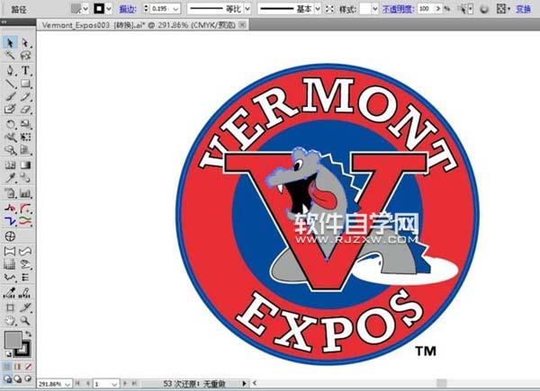 ai怎么設計expos標志