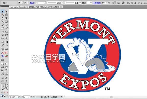 ai怎么設計expos標志