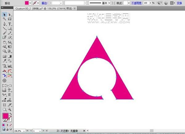 ai怎么畫(huà)三角形符號(hào)