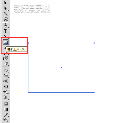 AI中給矩形裁切一角