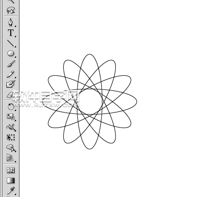 ai如何連續旋轉圖形