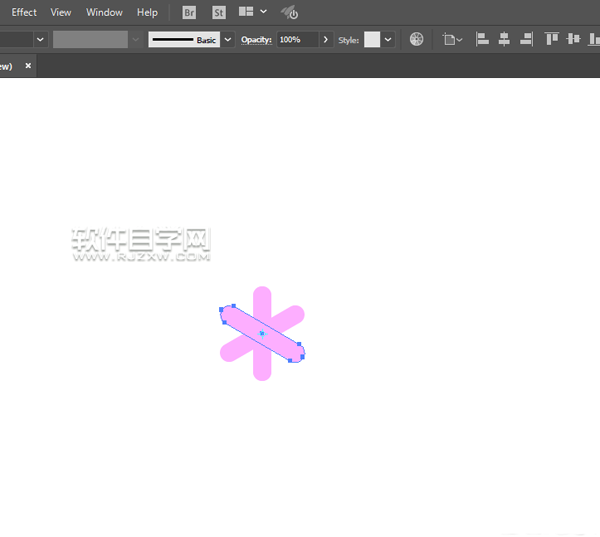 AI怎么畫矢車菊