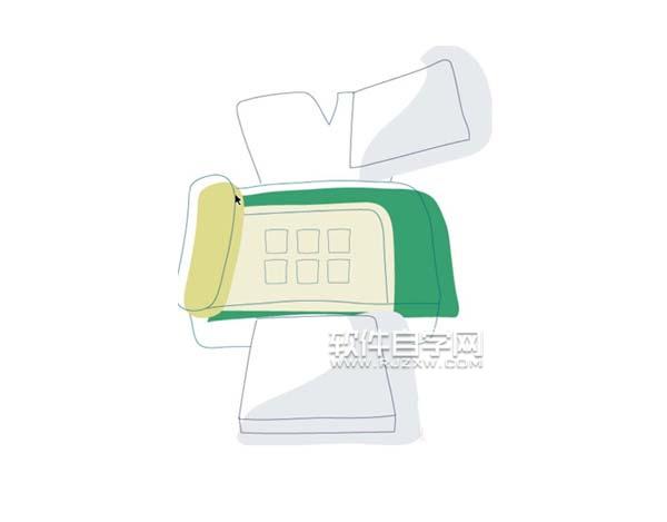 ai怎么畫傳真機圖案