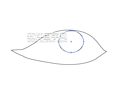 AI怎么畫眼睛矢量圖