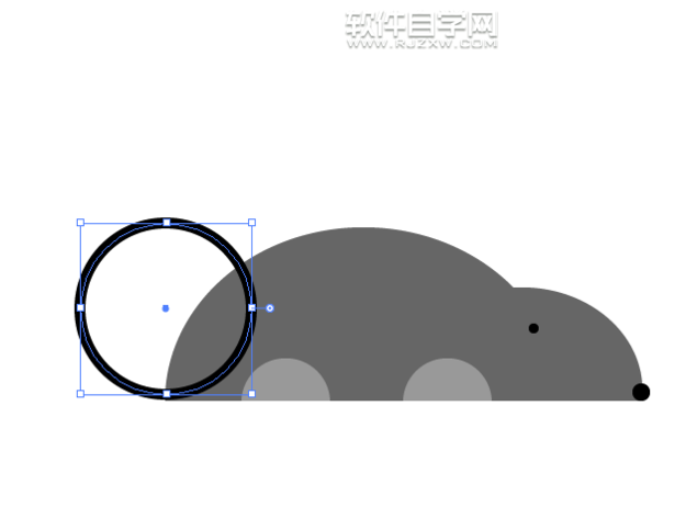 簡單的小老鼠用AI怎么畫