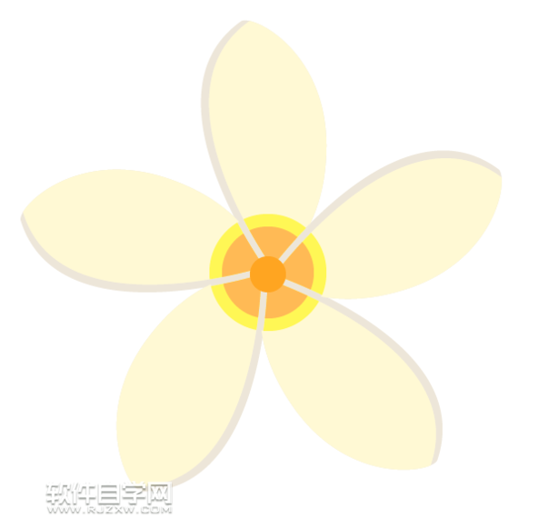 茉莉花矢量圖怎么畫