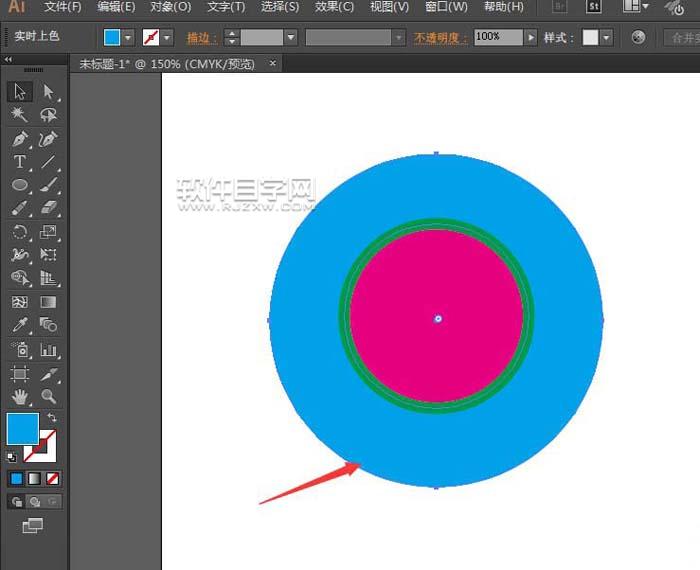 ai怎么給圖形描邊