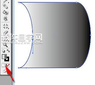 AI圓柱怎么加陰影