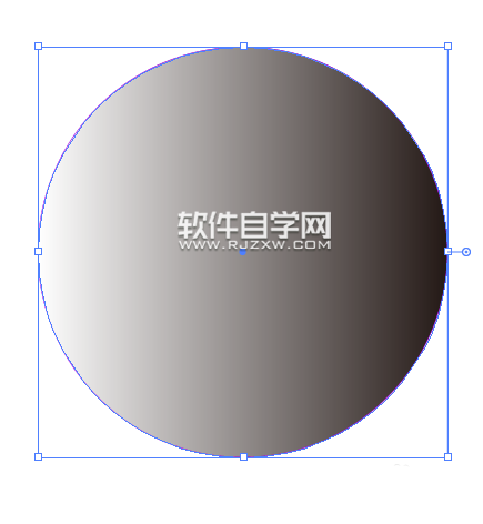 Ai怎么繪制漸變雙圓形