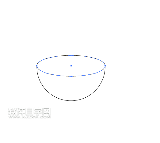 AI怎么繪制logo圖標碗