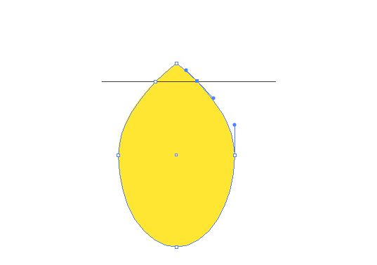 AI怎么繪制檸檬圖案