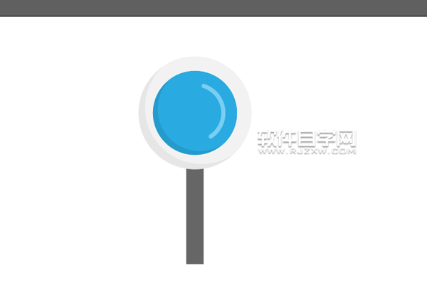 AI怎么畫放大鏡標識