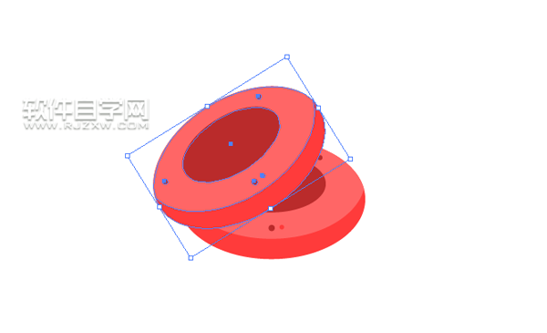AI繪制鏡檢紅細胞標志