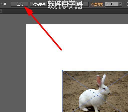 ai怎么繪制兔子剪影