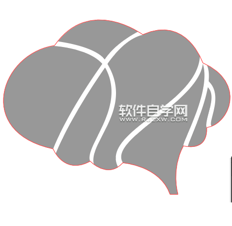 怎么用AI繪制大腦圖案