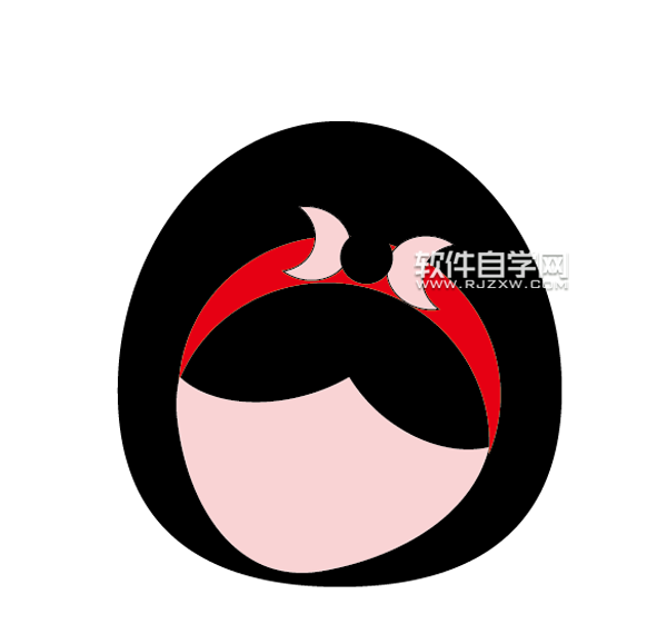 ai怎么繪制軟妹子頭像