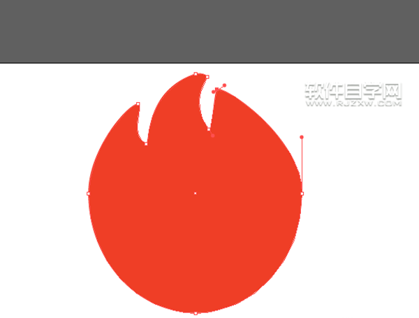 AI怎么畫卡路里符號？