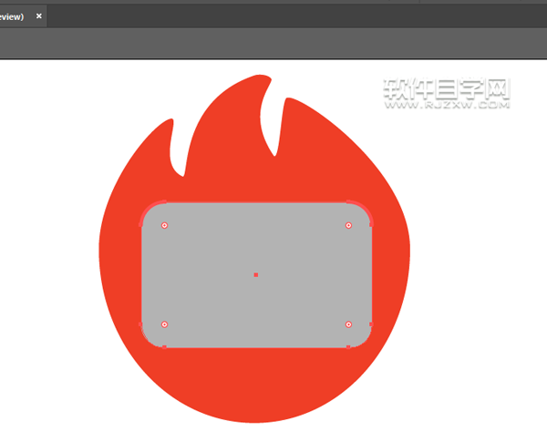 AI怎么畫卡路里符號？